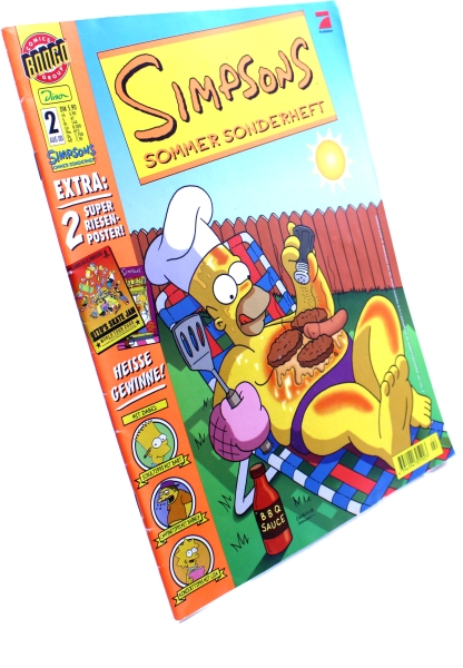 Simpsons Sommer Sonderheft Comic Nr. 2 von Dino Verlag